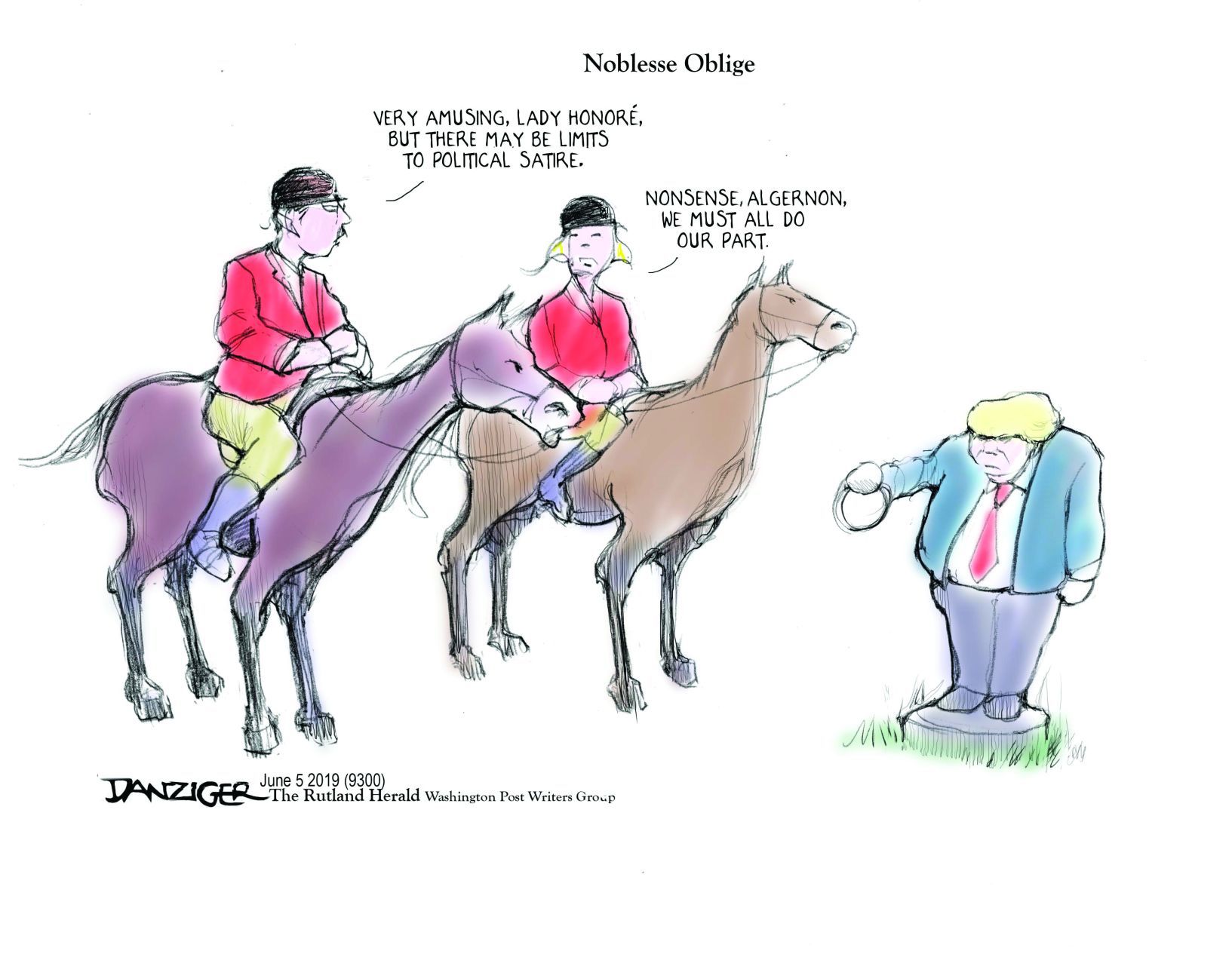 Jeff Danziger cartoon